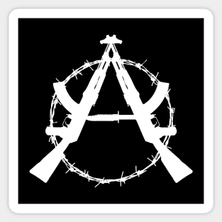 Armed Anarchist Revolution Sticker